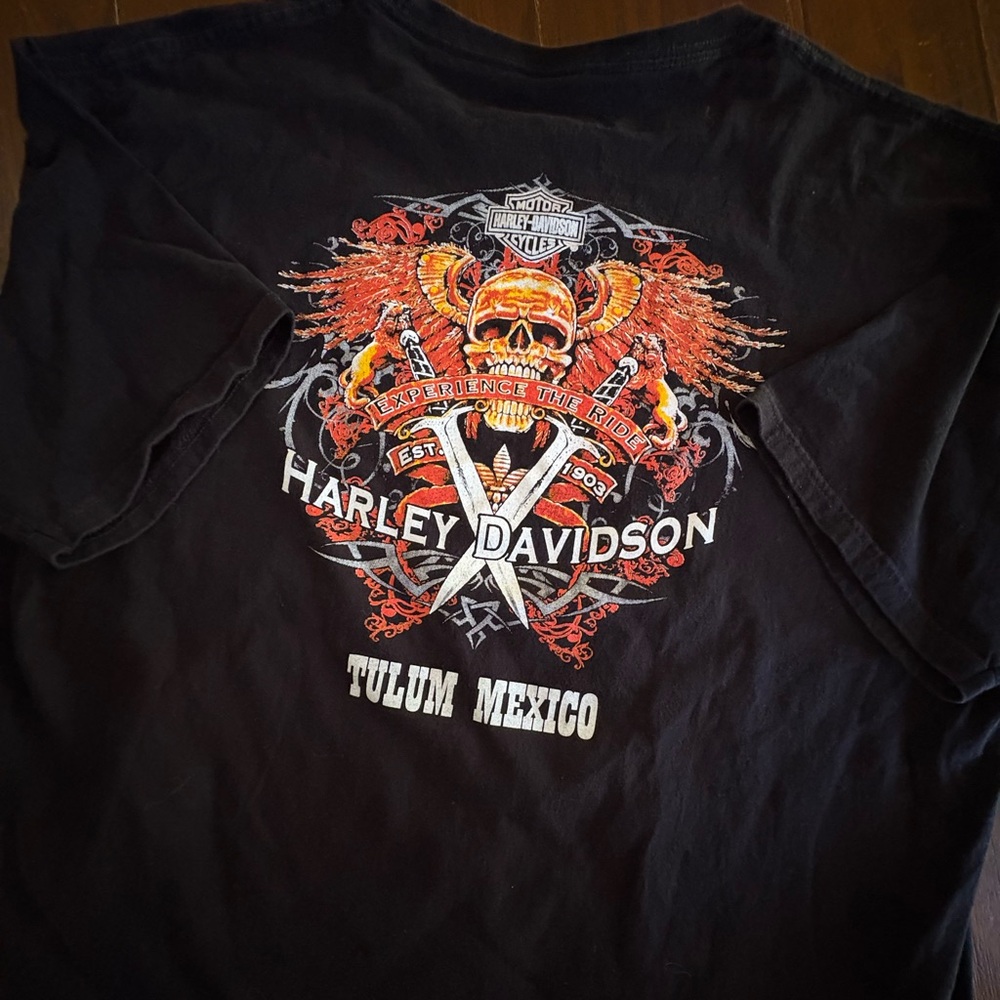 Harley-Davidson Tulum Mexico Black Tee